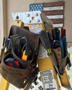 Vintage Electricians Tool Pouch.