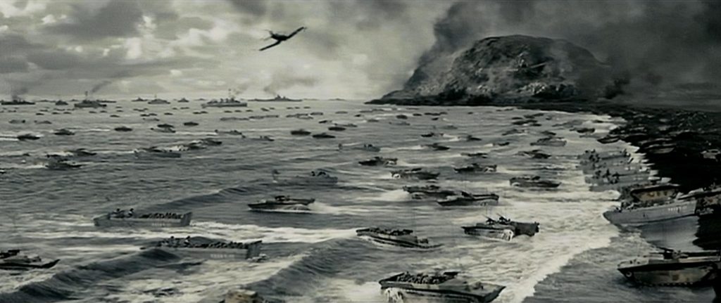 Invasion of Iwo Jima Island