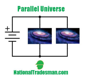 Its a parallel universe!